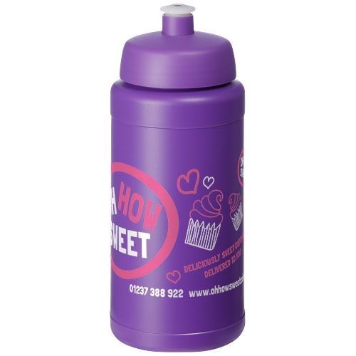 PF210688-24Baseline® Plus 500 ml Flasche mit Sportdeckel_ lila