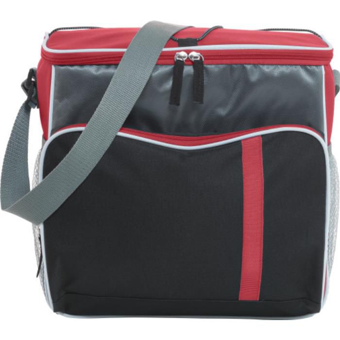 GI0935-08Kuehltasche aus Polyester Ravi_ Rot