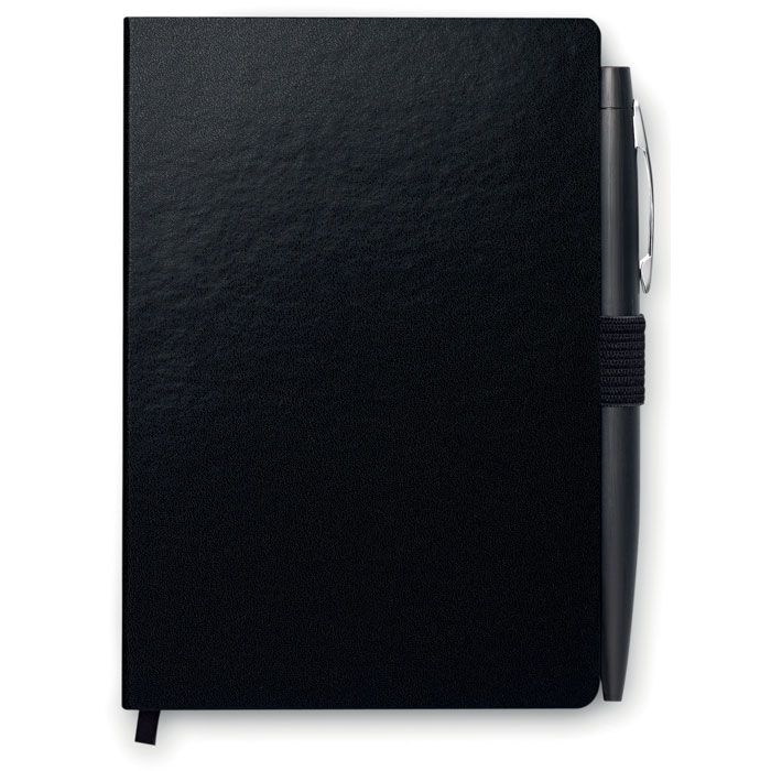 MO8109-03Notalux DIN A6 Notizbuch_ Schwarz