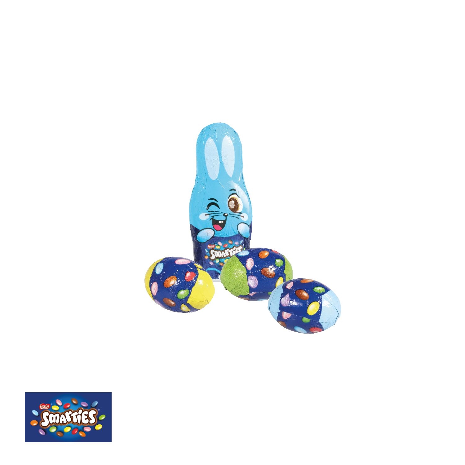 CD94710-01Osternest mit Schokolade von Smarties®_ Smarties Mischung