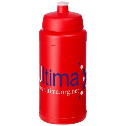 PF210688-21Baseline® Plus 500 ml Flasche mit Sportdeckel_ rot