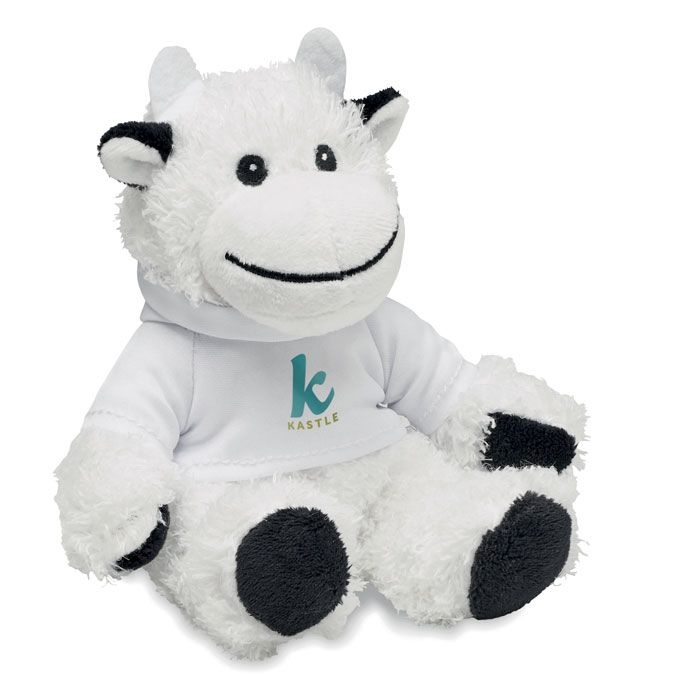 MO6735-06Manny Pluesch-Kuh mit Hoody_ Weiss