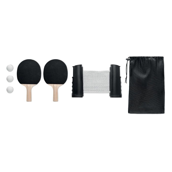 MO6517-03Ping Pong Tischtennis-Set_ Schwarz