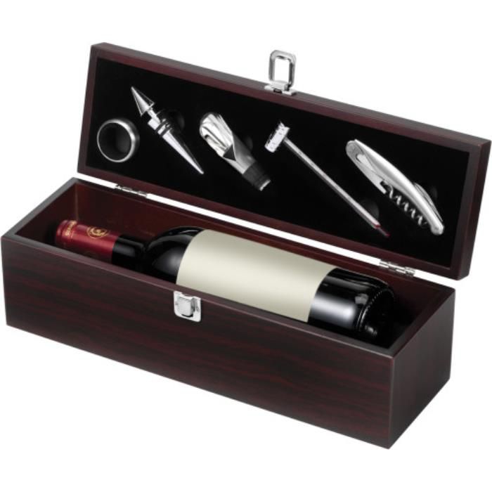 GI6814-11Luxus-Weinset Nikita_ Braun