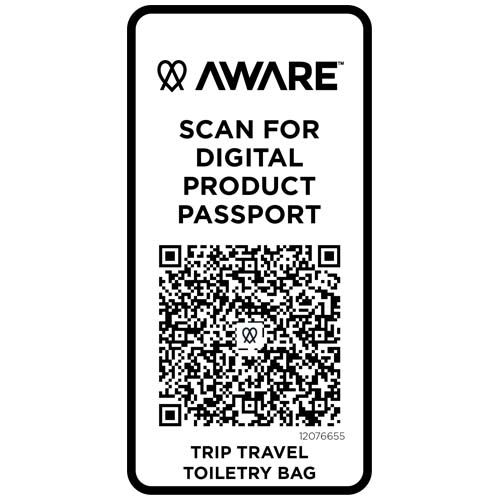 PF120766-2Trip Aware™ Recycelter Reisekulturbeutel 6 L _ hale blau