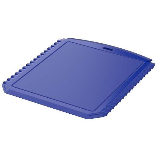 PF220502-5Thrym rechteckiger Eiskratzer aus recyceltem Kunststoff_ blau