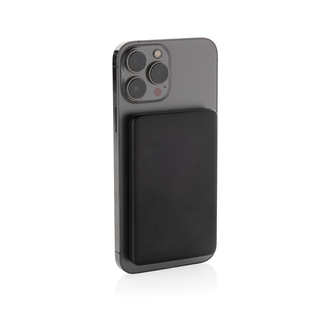 XDP322_60-01Orion 5_000mAh 5W magnetische Powerbank aus RCS rec. Alu_ schwarz
