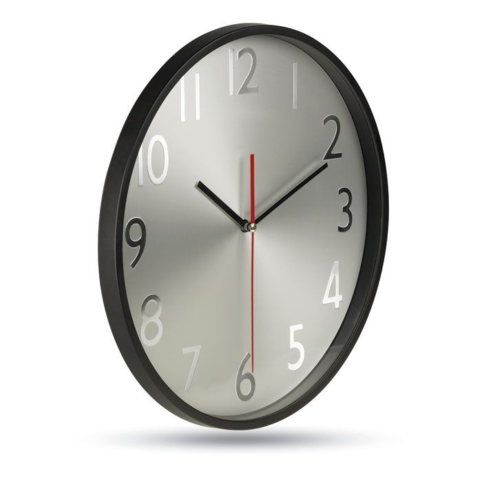 MO7503-03Rondo Wanduhr_ Schwarz