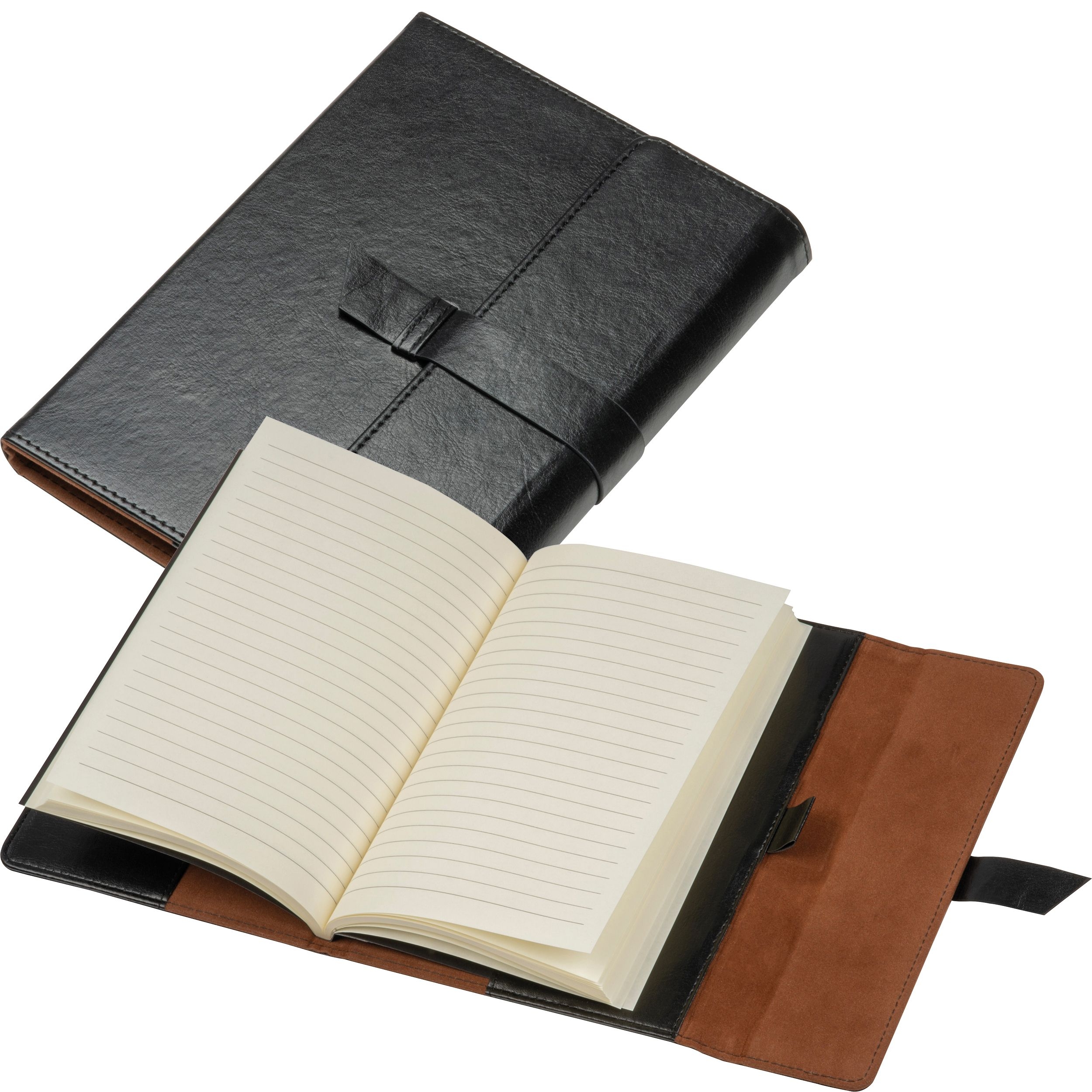 MA24777CrisMa Kunstleder Notizbuch A5 mit linierten Seiten
