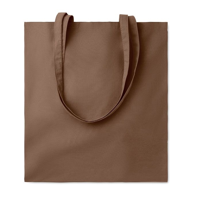 MO9268-42Cottonel Colour _ Baumwoll-Einkaufstasche _ braun