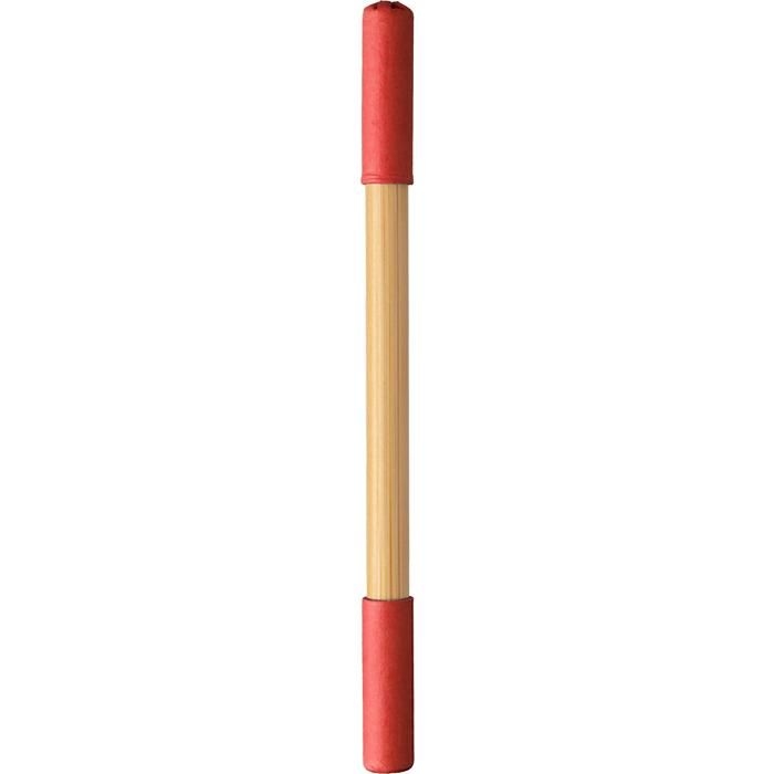 GI1097472-08Bambus endloser Bleistift Wolfgang_ rot