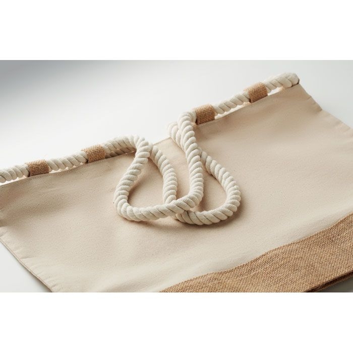 MO2805-13Makenke Strandtasche Canvas 280g_m²_ beige