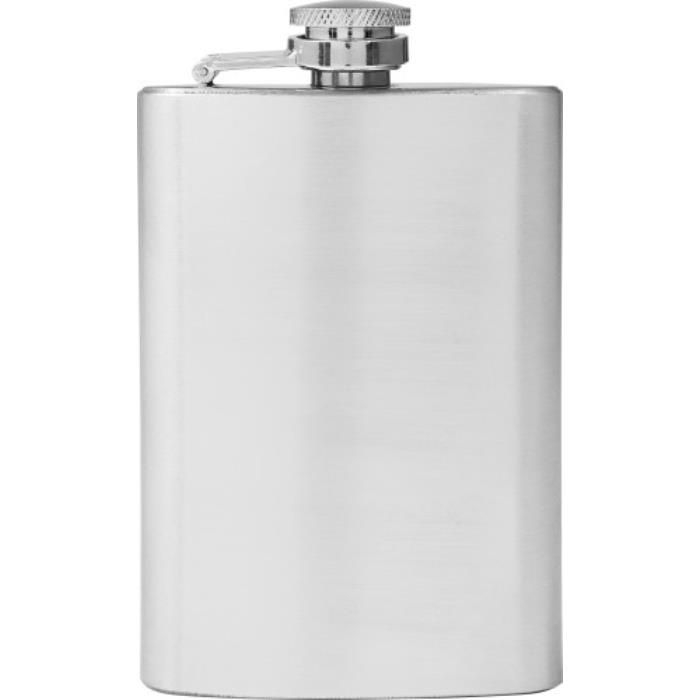 GI8909-32Flachmann aus Stahl _100 ml_ Ingrid_ Silber