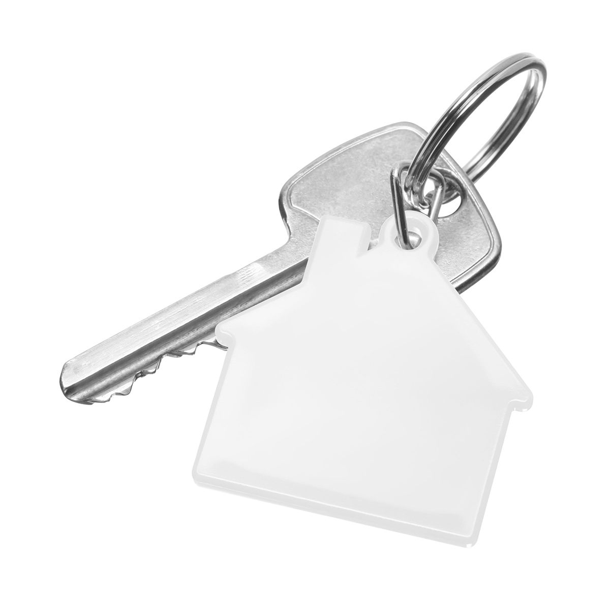 HE7313-0Schluesselanhaenger _Haus_ weiss HE7313-0Schluesselanhaenger _Haus_ weiss