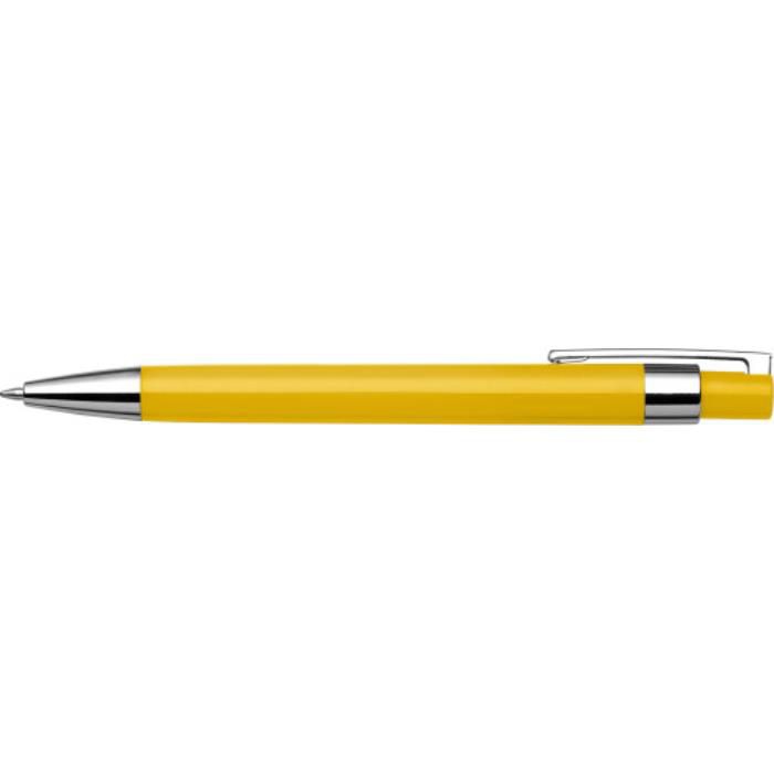 GI8121-06Kugelschreiber aus Kunststoff Jarod_ Gelb