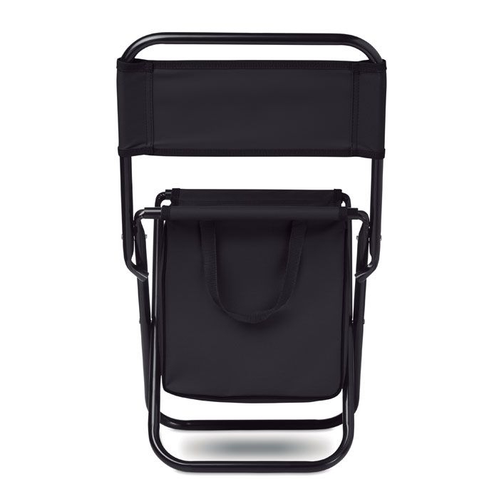 MO6112-03Sit _ Drink Klappstuhl mit Kuehltasche_ Schwarz