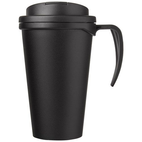 PF210421-1Americano® Grande 350 ml Isolierbecher mit auslaufsicherem Schraubverschluss_ schwarz_schwarz