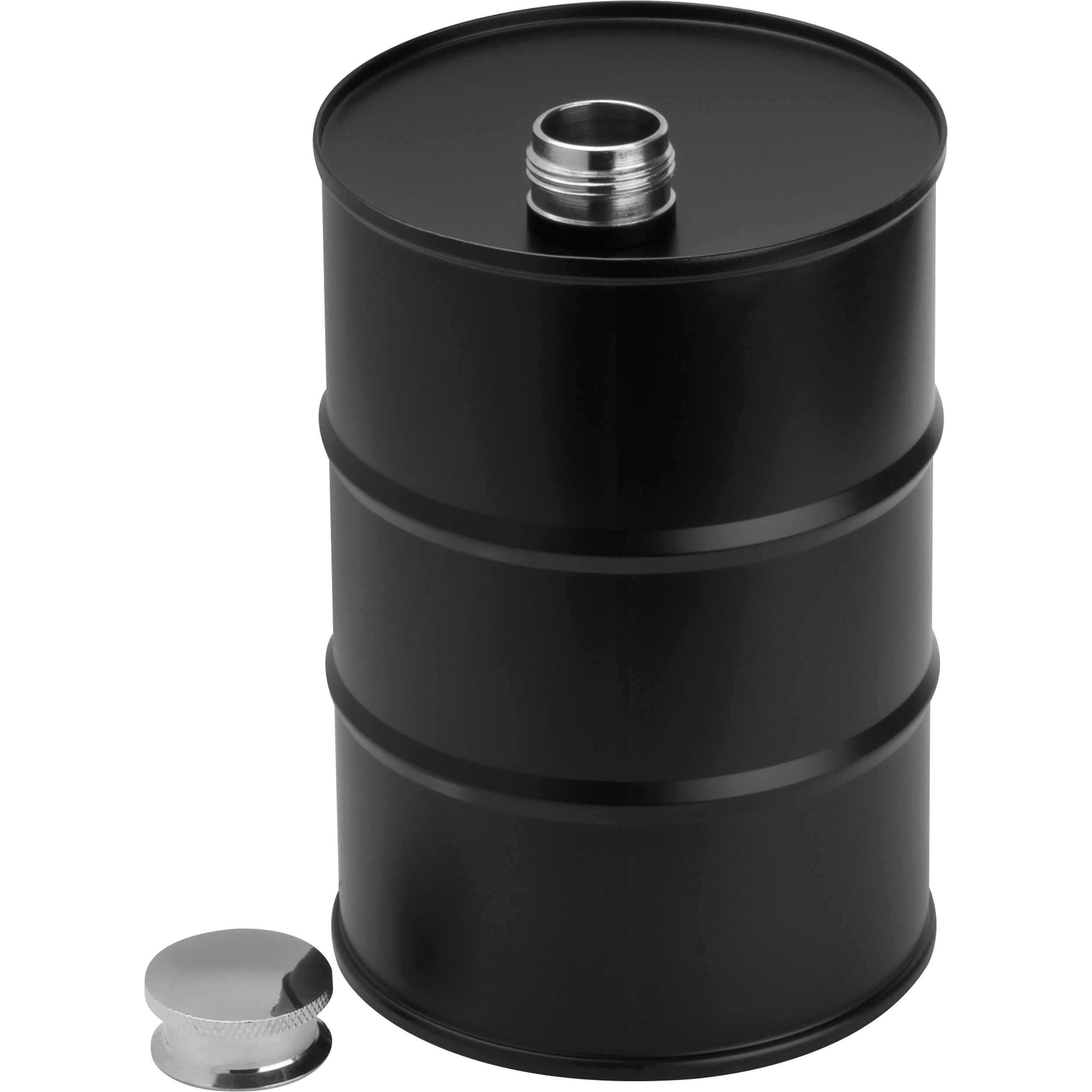 MA60792-03Flachmann Fass aus Edelstahl_ 600ml_ schwarz