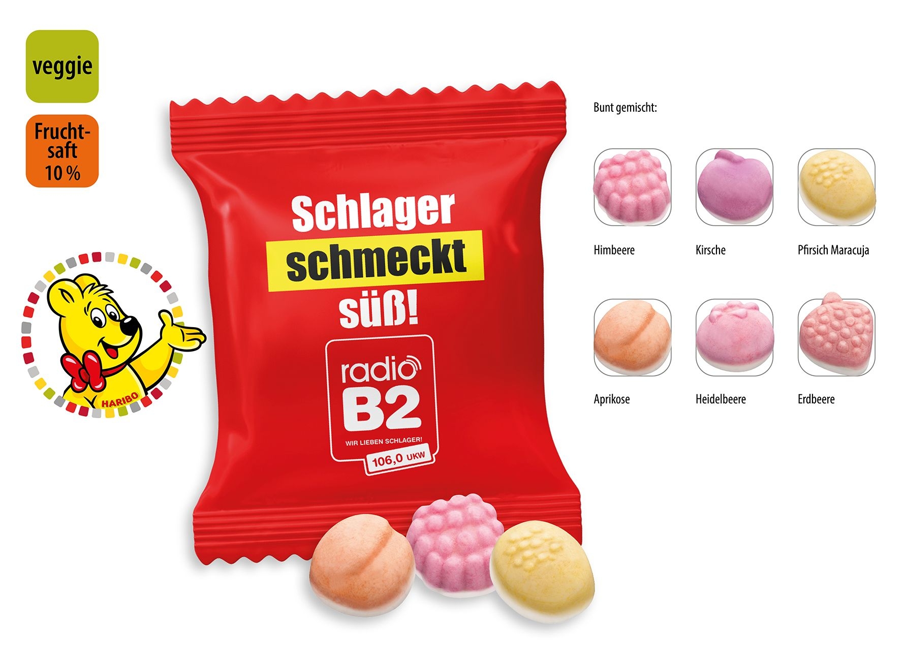 SW1335-1HARIBO Fruitmania Joghurt Werbetuete_HARIBO Fruitmania Joghurt_ Folie weiss