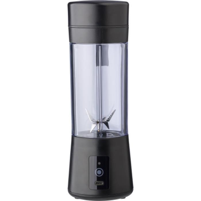 GI8248-01Akkubetriebener Smoothie-Mixer aus ABS- und PC-Kunststoff Santosh_ Schwarz
