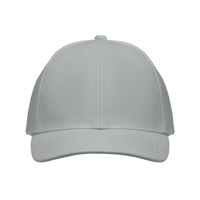 MO1464-07Buffalo Baseball cap 6 panels 260g_m²_ grau