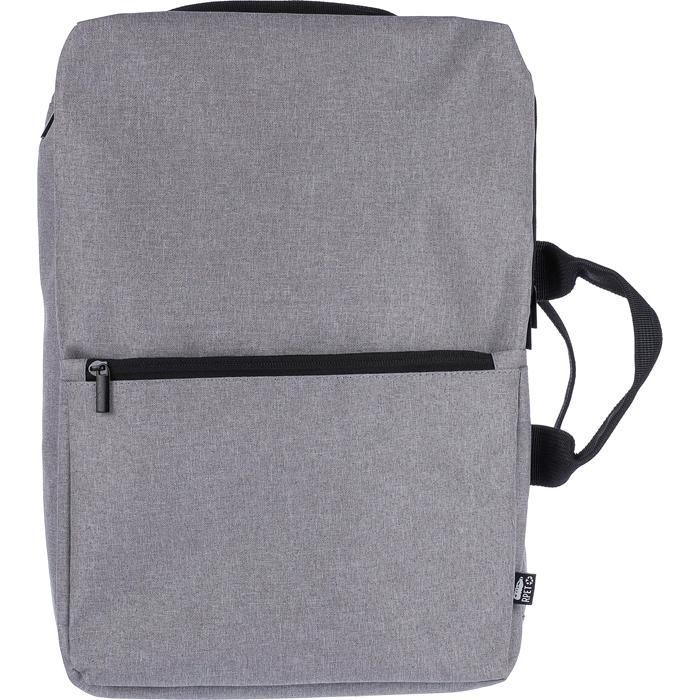 GI1148484-27rPET Polyester _300D_ Rucksack Mallory_ hellgrau