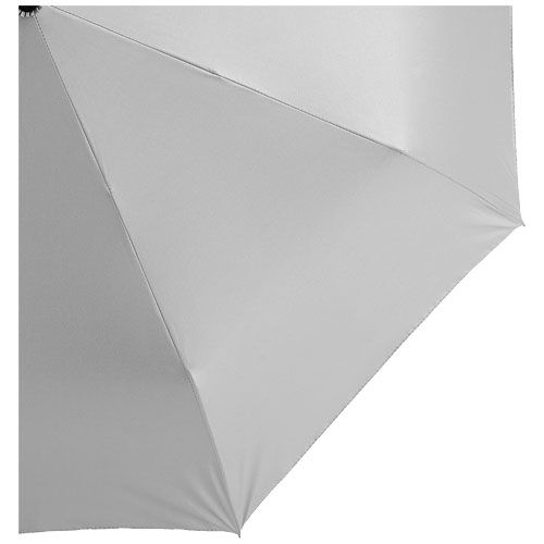 PF109016-2Alex 21_5_ Vollautomatik Kompaktregenschirm_ silber_schwarz