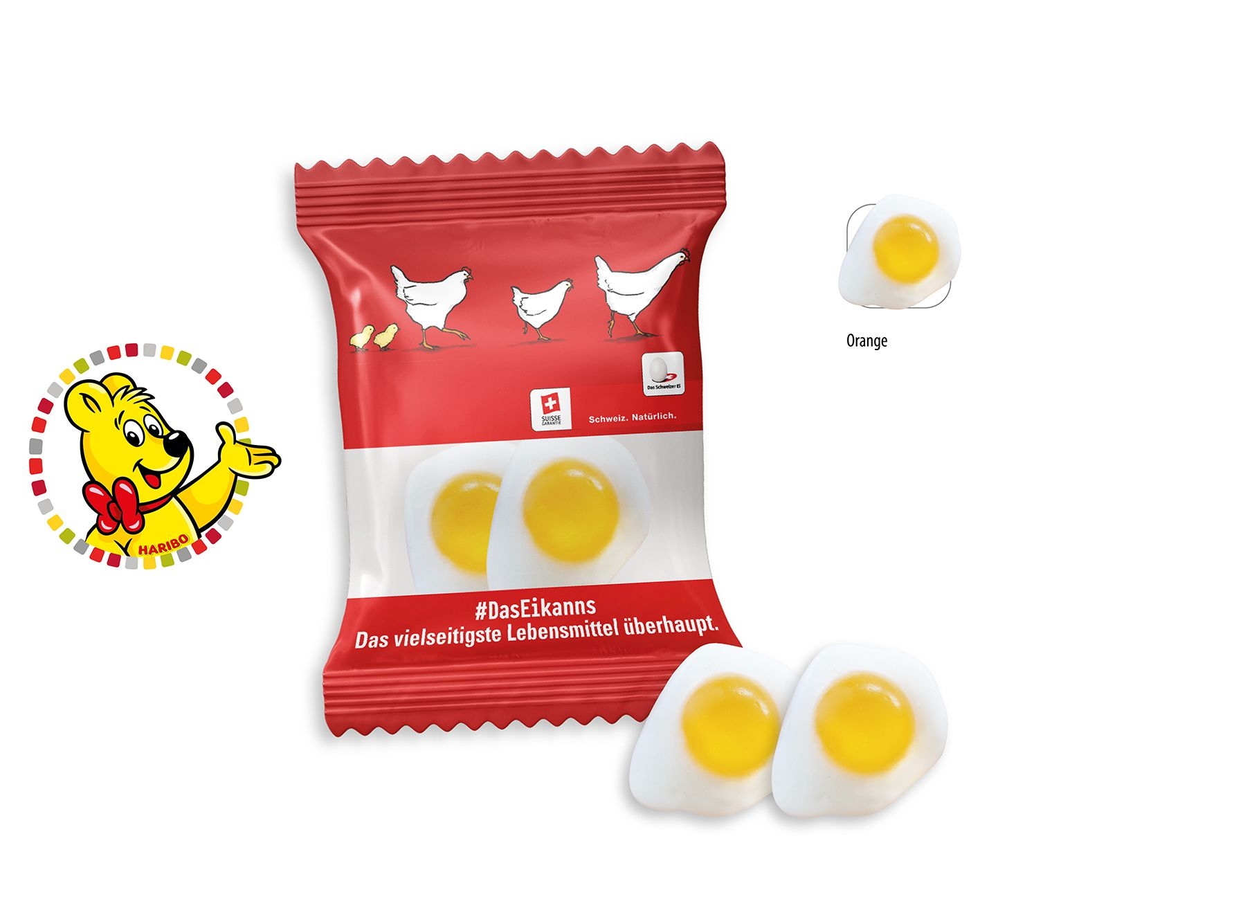 HARIBO Spiegelei Werbetüte