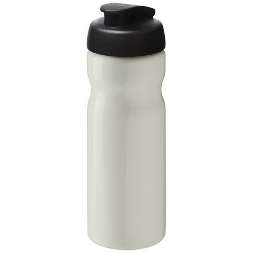 PF210097-21H2O Active® Eco Base 650 ml Sportflasche mit Klappdeckel_ elfenbeinweiss_schwarz PF210097-21H2O Active® Eco Base 650 ml Sportflasche mit Klappdeckel_ elfenbeinweiss_schwarz