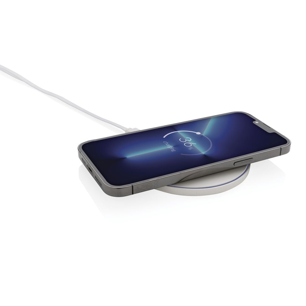 XDP308.66-310W Wireless Charger aus RCS Standard recyceltem Kunststoff_ weiss