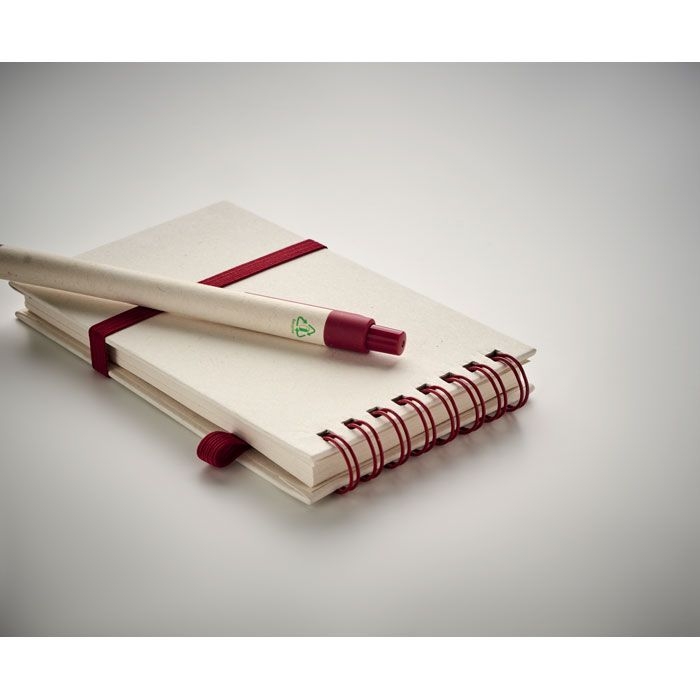 MO6837-05Mito Set DIN A6 Notizbuch-Set_ Rot