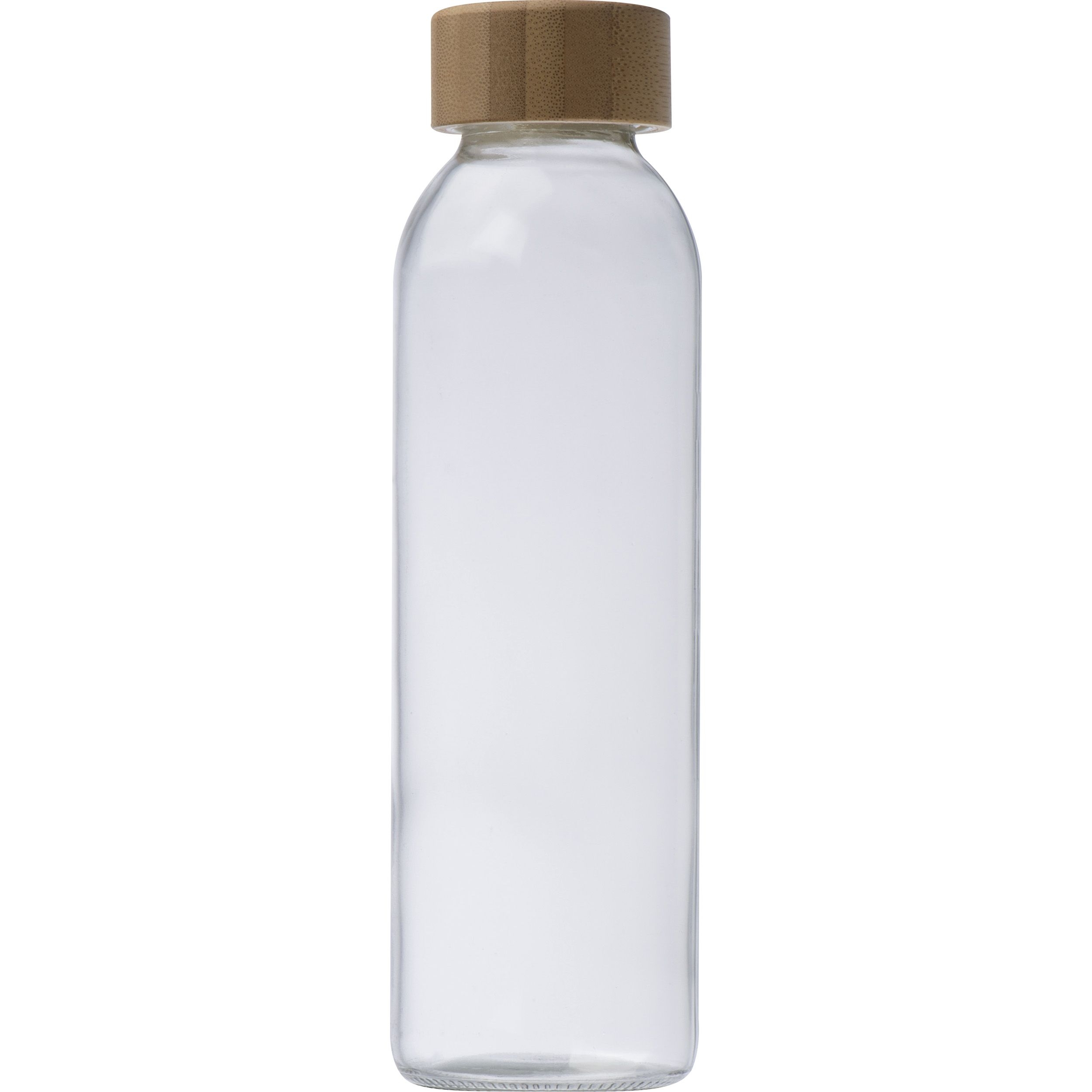 MA62335-66Glasflasche mit Jutehuelle_ 500ml_ transparent