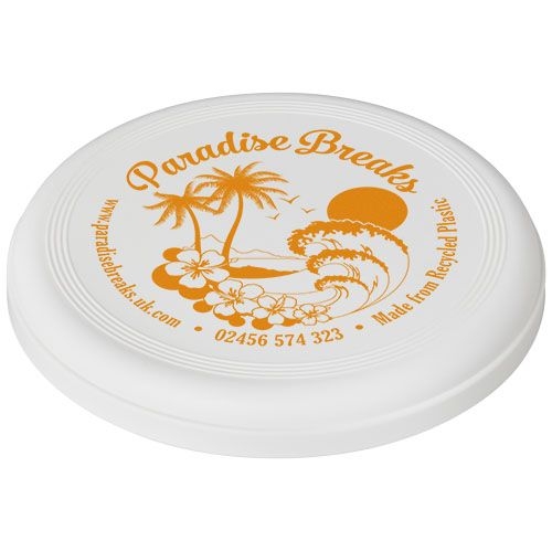 Crest recycelter Frisbee, weiß