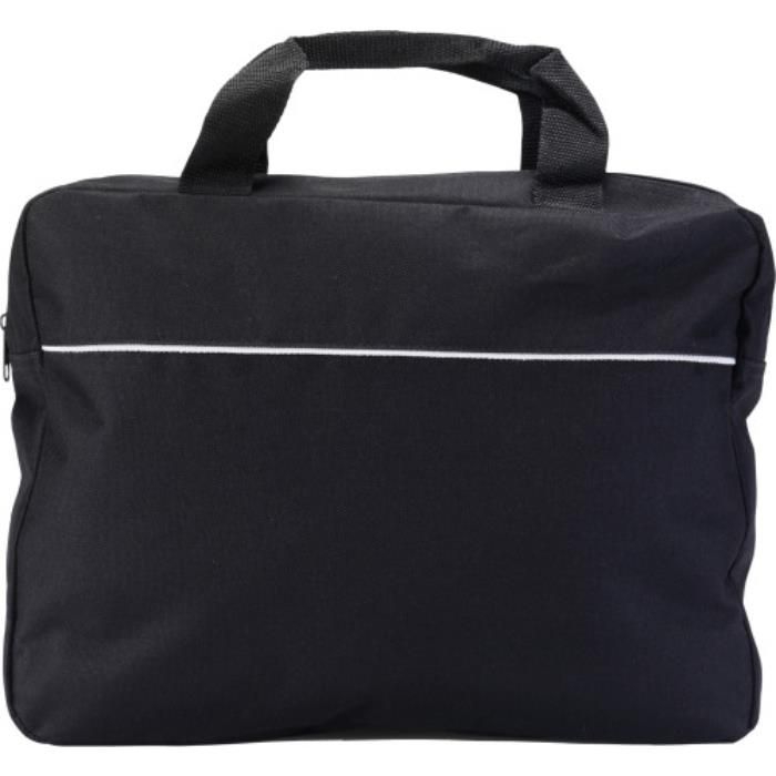 GI6141-01Dokumententasche aus Polyester Niam_ Schwarz