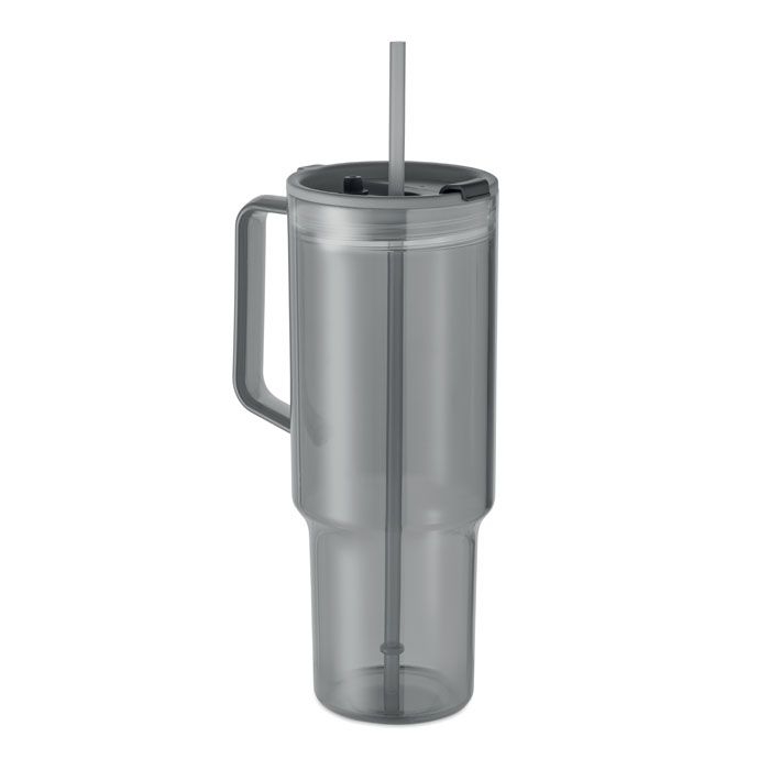 MO2964-27Mugora Trinkbecher RPET 1200ml_ transparent grau