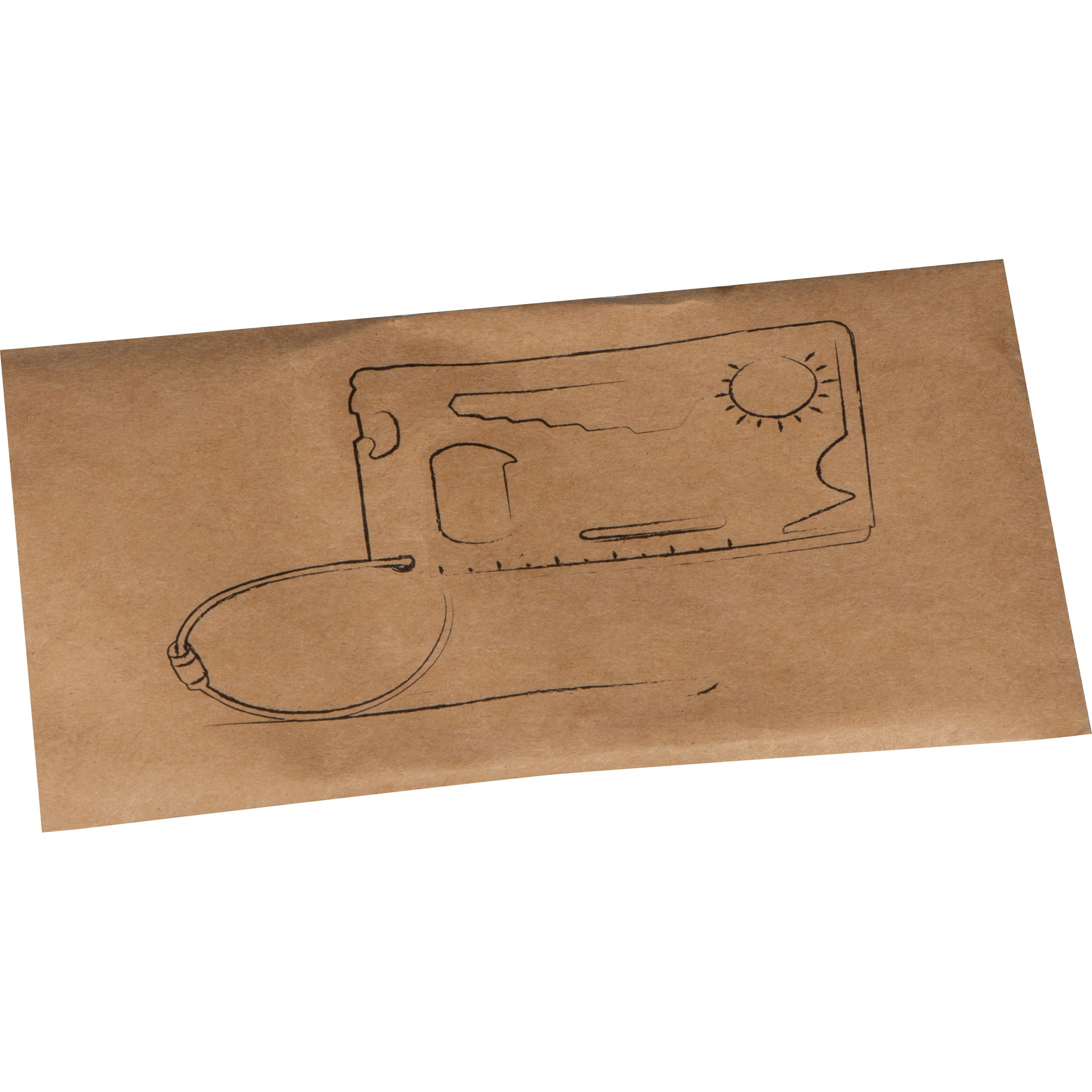 MA90734-03Survival Kofferanhaenger aus Aluminium BENNO_ schwarz