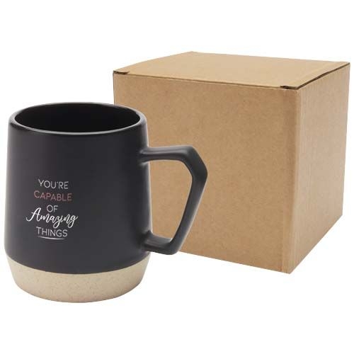PF100855-5Dolce  300 ml matte Keramiktasse_ schwarz