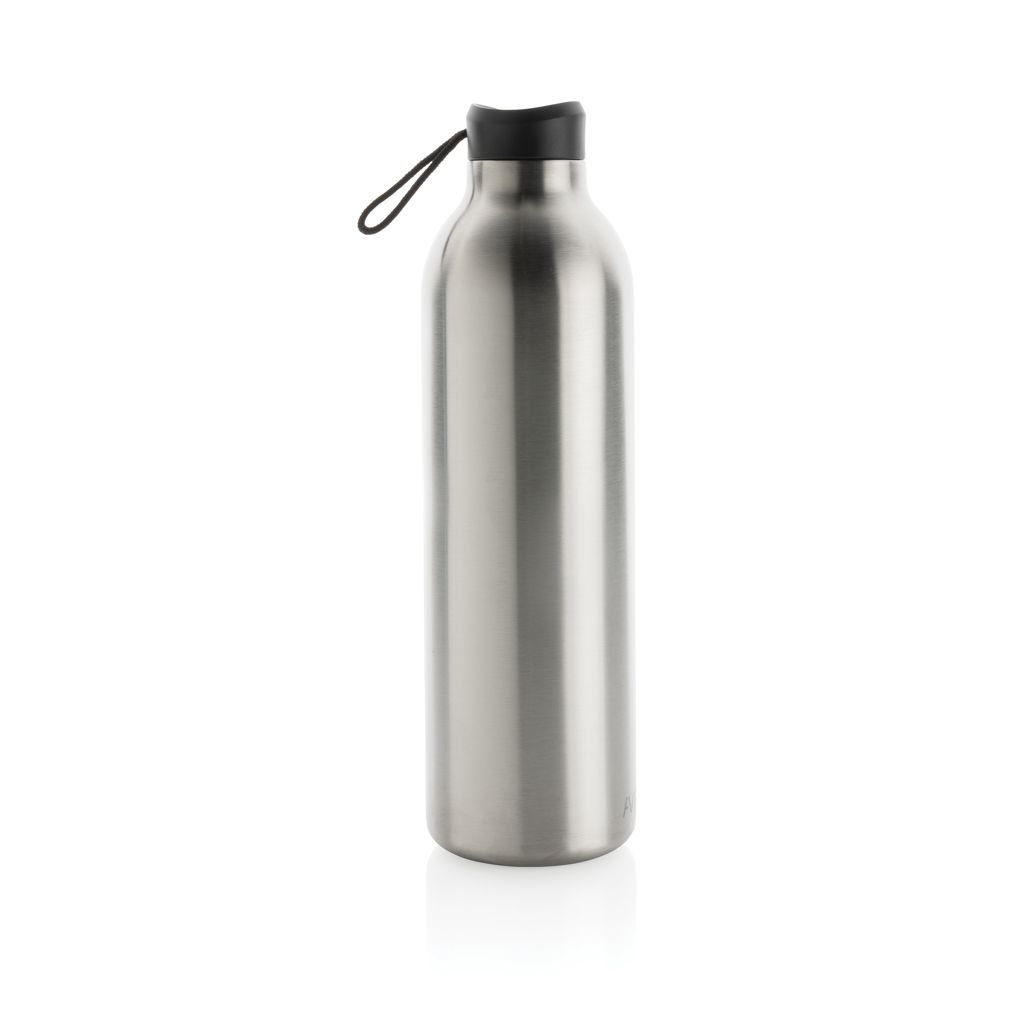 XDP438.01-2Avira Avior RCS recycelte Stainless-Steel Flasche 1L_ silber