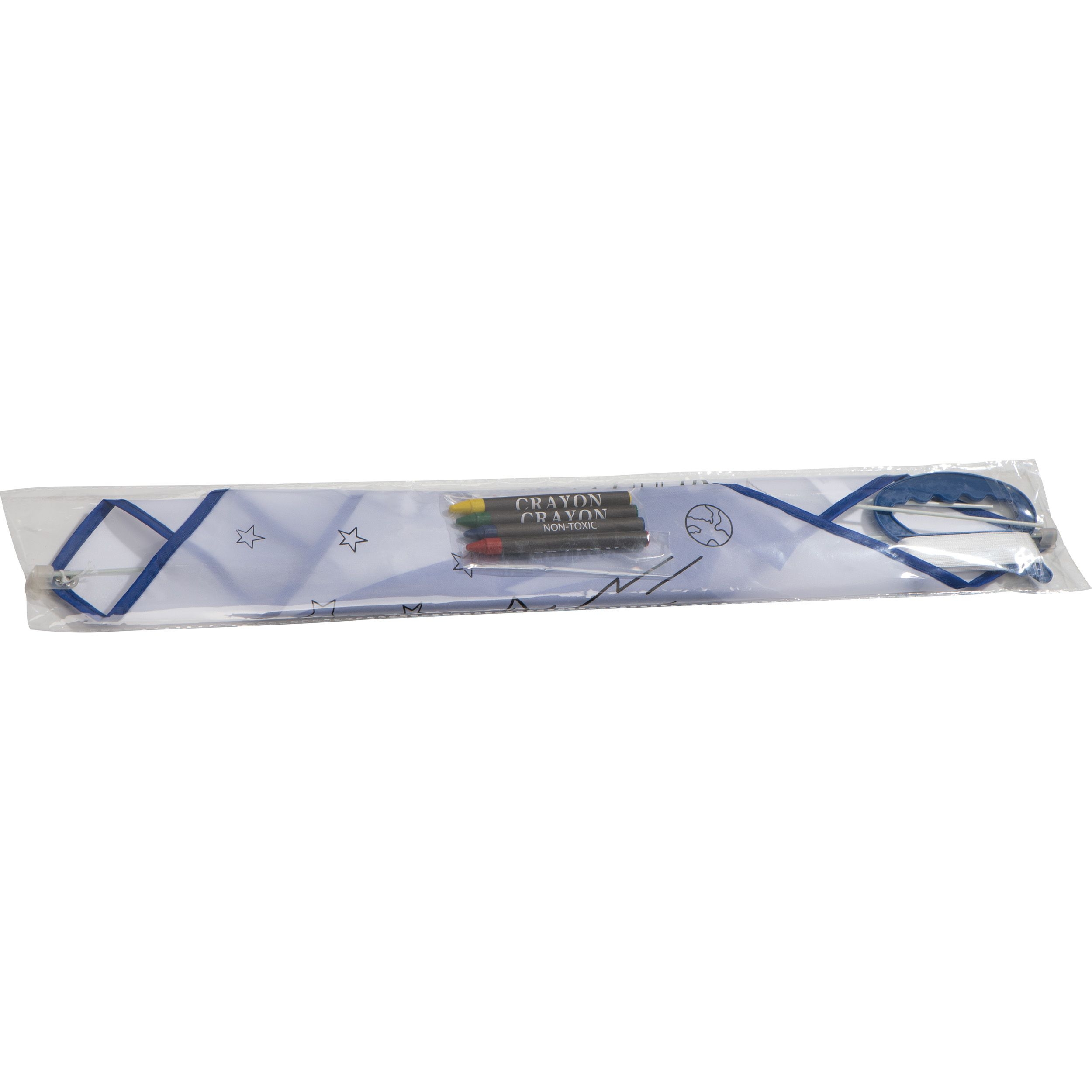 MA50666-06Drache zum Ausmalen_ inkl. 4 Malstifte_ weiss