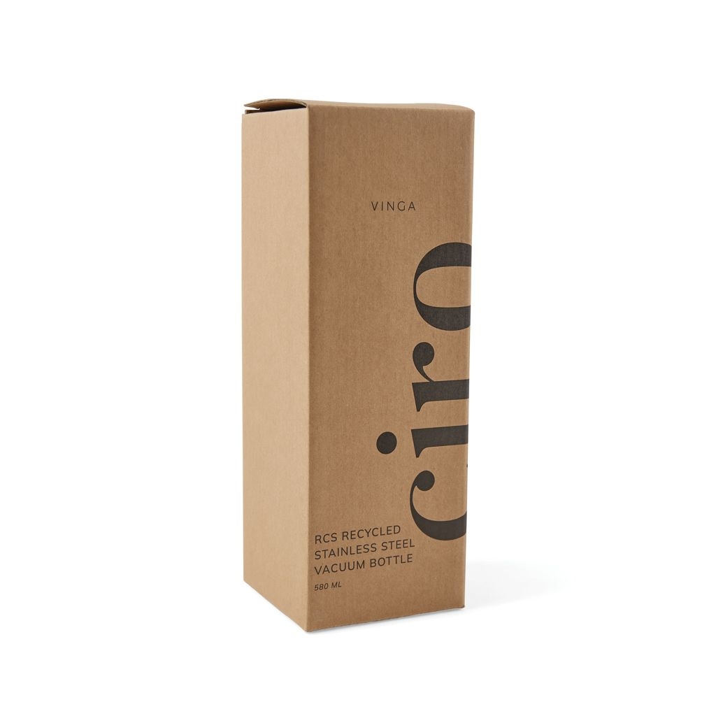 XDV43002-9VINGA Ciro RCS recycelte Vakuumflasche 580ml_ beige