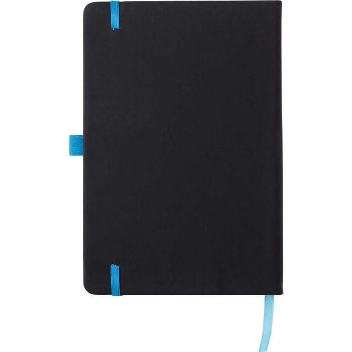 GI8384-18Notizbuch aus Kunststoff Charlene_ hellblau