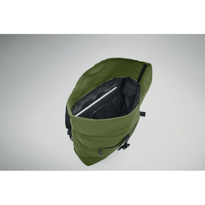 MO2170-49Irea Rolltop-Rucksack 600D_ armeegruen