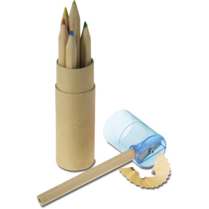 GI2497-18Buntstifte-Set _ 6-tlg. Libbie_ Hellblau