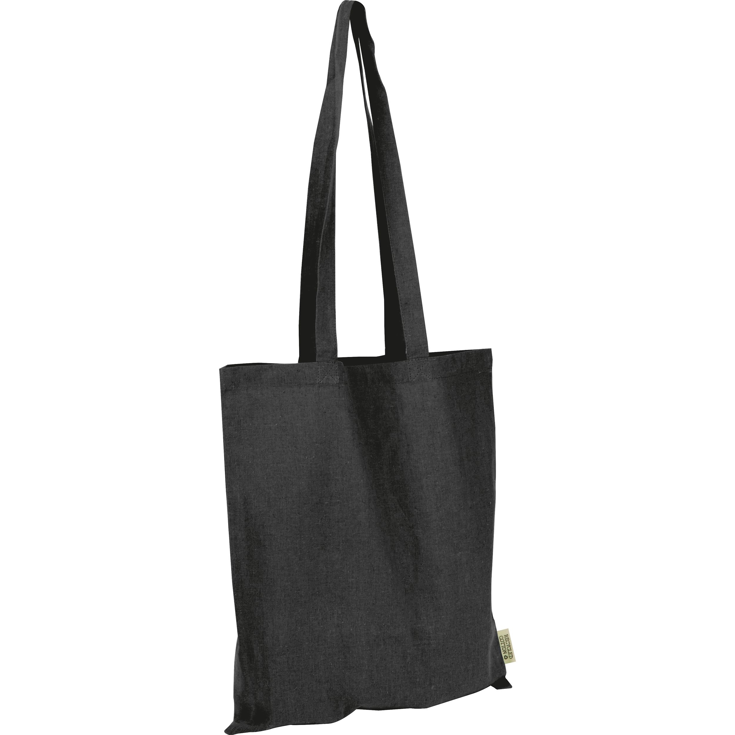 MA64698Einkaufstasche mit langen Henkeln aus recycelter Baumwolle und RPET