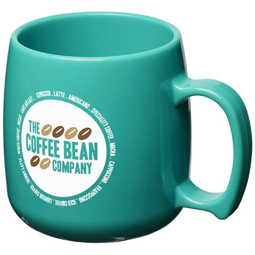 PF210012-6Classic 300 ml Kunststoffbecher_ aquablau