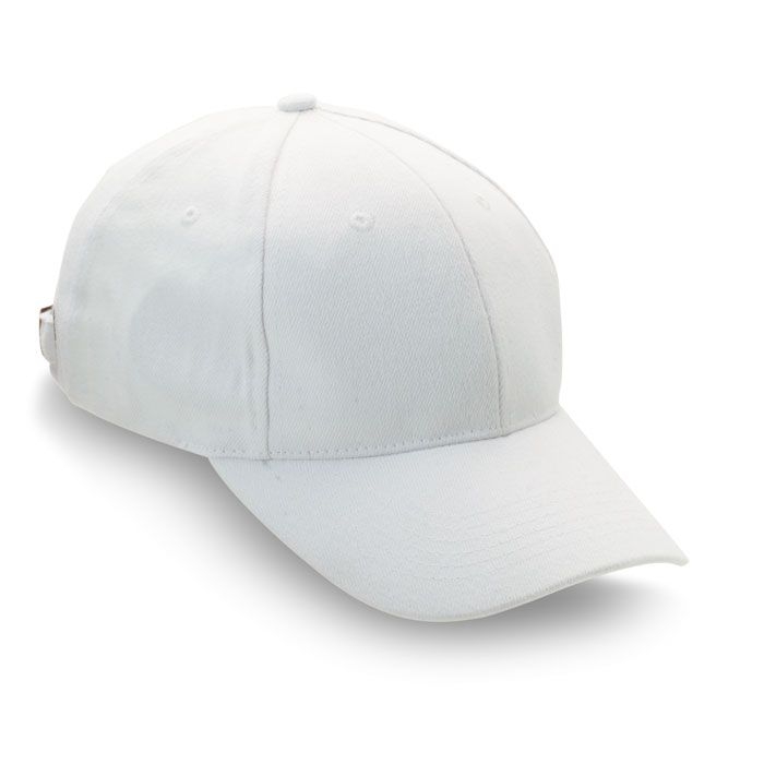 KC1464-06Natupro Baseball Kappe 6 Panels_ Weiss