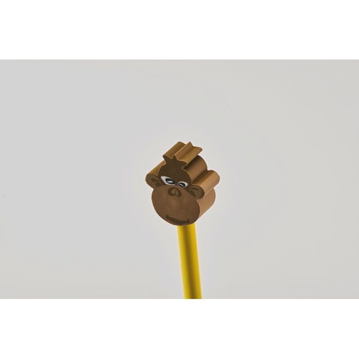 MO2929-08Circo Holzbleistift mit Radiergummi_ gelb