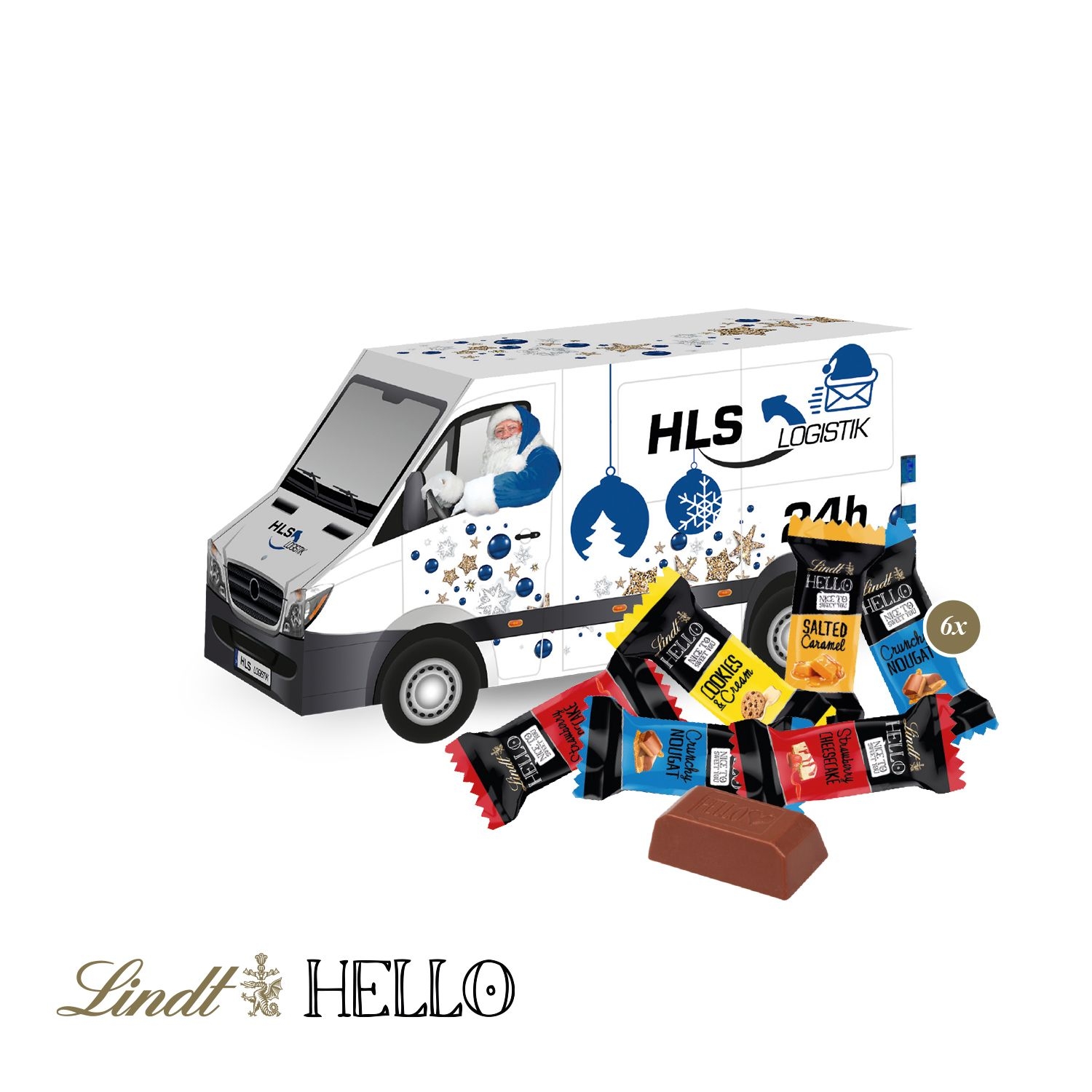 CD955863D Praesent _Transporter_ mit Lindt HELLO