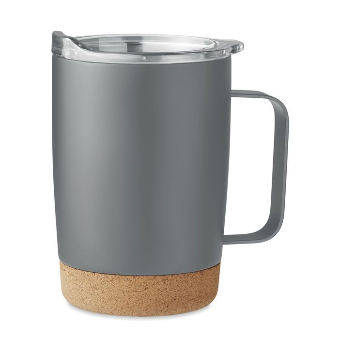 MO6533-07Ruby Doppelwandiger Becher 300ml_ Grau MO6533-07Ruby Doppelwandiger Becher 300ml_ Grau