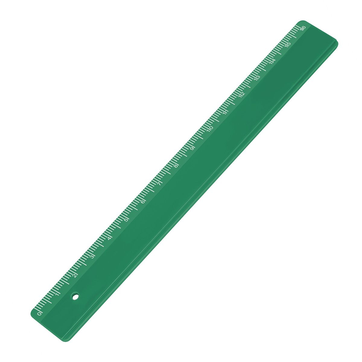 HE7391-2Werbeartikel Lineal 16 cm_ gruen